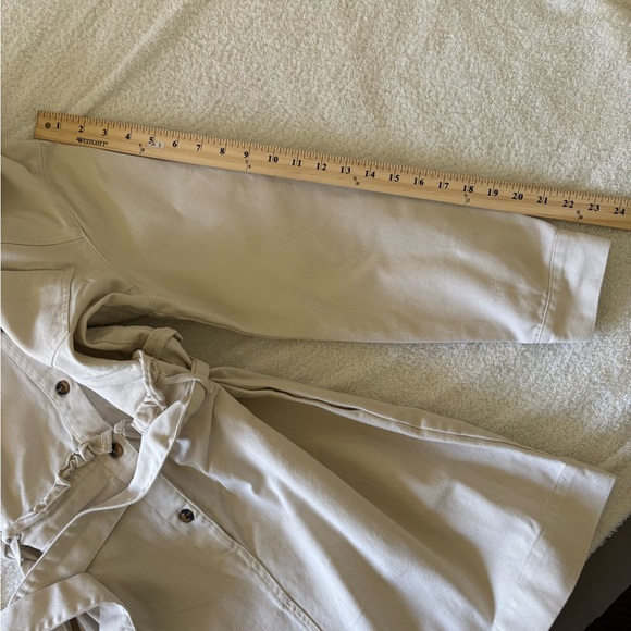 Who What Wear Women’s Long Sleeve Dress Size Large Color Cream - Picture 10 of 13